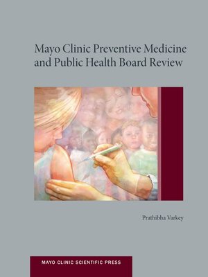 cover image of Mayo Clinic Preventive Medicine and Public Health Board Review